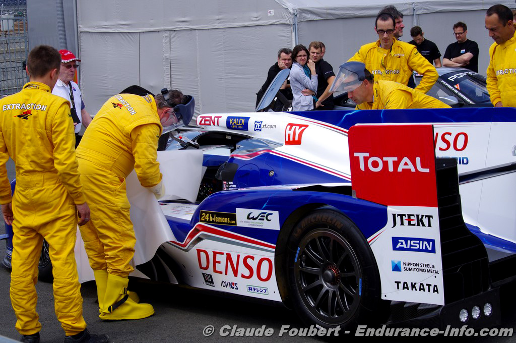 Toyotas hybrid racer
(Foto: Claude Foubert - Endurance-Info.com)